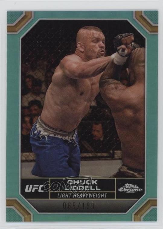 2024 Topps Chrome UFC Aqua Refractor 65/199 Chuck Liddell #46 13fz