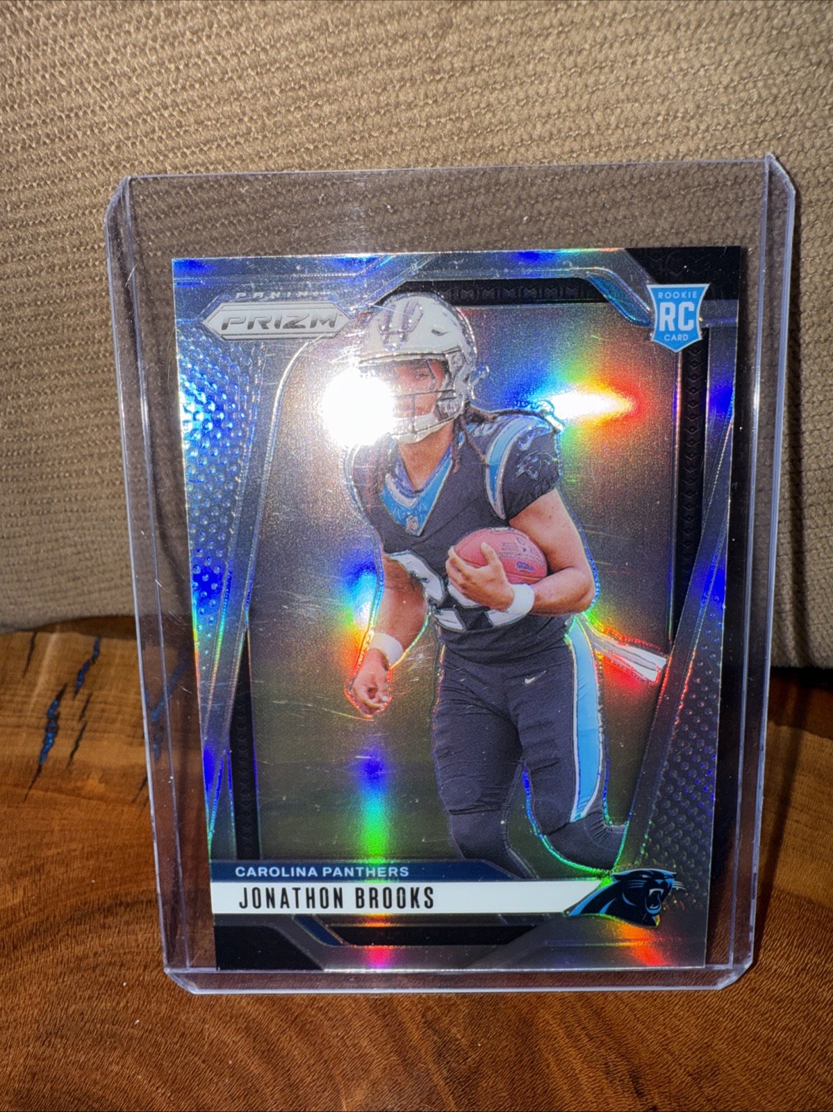 2024 Panini Prizm - Rookies Jonathon Brooks #357 Silver Prizm (RC)