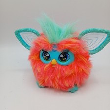 2023 Hasbro Coral Furby Plush Orange Interactive Toy Tested Working