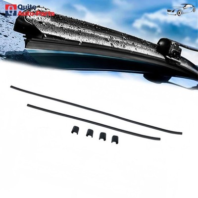 Set of 2 Front Windshield Wiper Blade Rubber Refill For 2018-2025 Volvo XC60 US