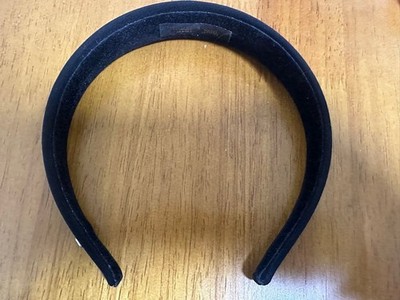 Alexandre de Paris Black Headband, 3cm (1.18'') Wide, Excellent Condition