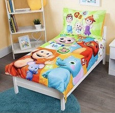 Learning is Fun 4 Piece Toddler Bedding Set   Includes Standard, Toddler