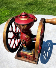 Antique Coffee Grinder March 9, 1897 The Cha's Parker Co Meriden Conn Orig Paint