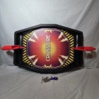 VTG Milton Bradley Crossfire Game 1994 Has Star, Triangle And 30 Marbles