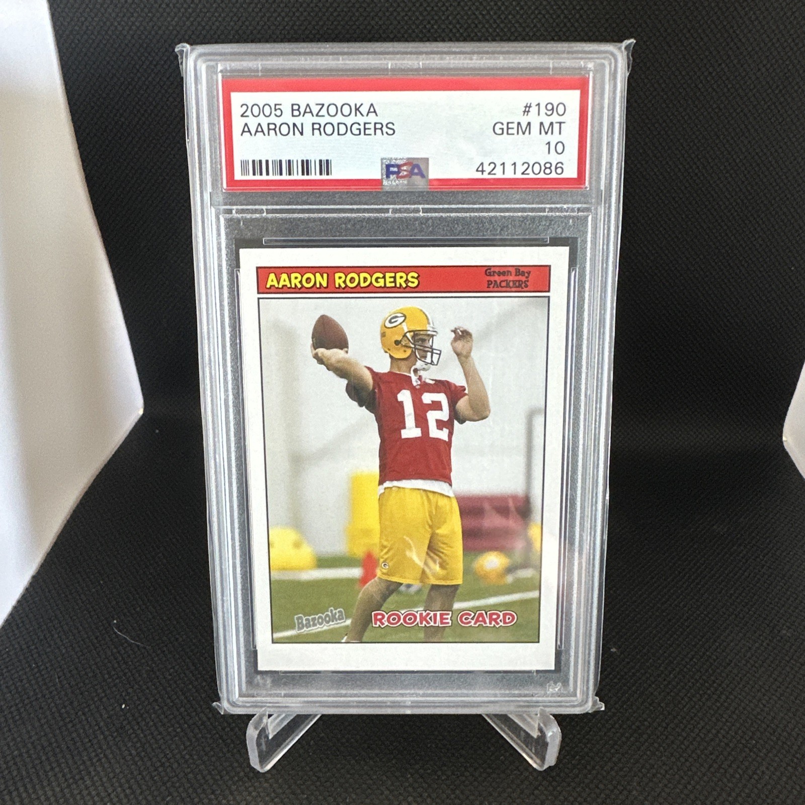 Aaron Rodgers Bazooka #190 Base