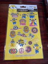 Minions Rise Of Gru PUFFY Stickers Includes 19 Stickers Rainbow Pride Monsters