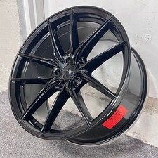 20 Ipw 1502 Staggered Gloss Black Style Wheels Rims Fits 2015 Ford Mustang