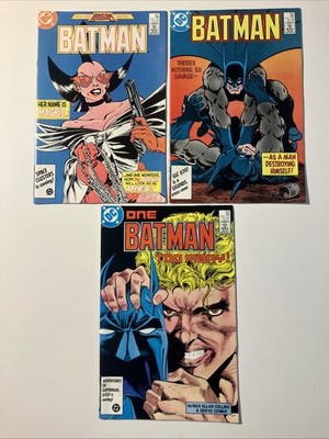 Lot Of 3 Batman #401 New Adventures #402 #403 All NM 1986 1987 DC 2nd Magpie