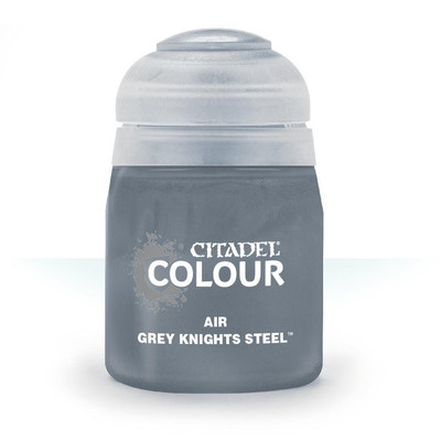 Citadel Paints Grey Knights Steel Air, formuliert für die Arbeit mit Ihrer Airbrush