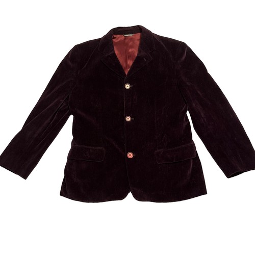 Versus Versace, VERSUS Gianni Versace Purple Velvet Jacket Vintage Blazer Made in Italy 50 25004