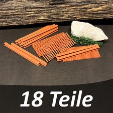 8x Baustahlmatte und 10x Stahlträger / Ladeg...