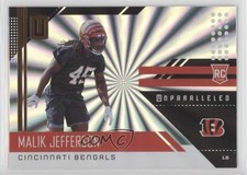 2018 Panini Unparalleled Rookie Shine Malik Jefferson #239 3wl