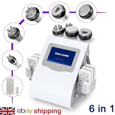 6 in 1 RF 40K Cavitation Slimming Machine Body Sculpting Beauty Massage Home Use