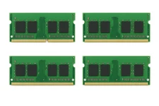 Lot of 4 Name brand (identical)  2GB DDR3 PC3 204-pin laptop Ram memory