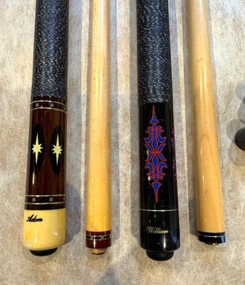 こ*ん様 オールドAdam William キュー ADAM ＆ Willam 306 Billiard Cue From Japan | eBay