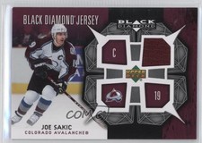 2007-08 Upper Deck Black Diamond Jerseys Joe Sakic #BDJ-SA HOF 0a4
