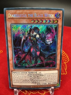 Diabellstar the Black Witch (ESR) 25LP-EN001 Yugioh Emblazoned