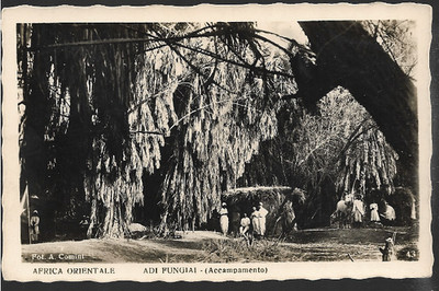 Eritrea - 'Adi Fungiai' Accampamento (Lager) - RP Postkarte von Aurosmalto, Asmara