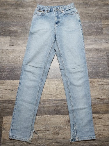 Vintage 90s Calvin Klein Jeans Women's 4 Retro Cotton USA Distressed High Waist