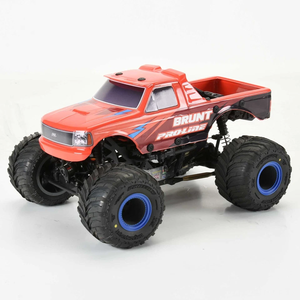 Pro-Line PRO365812 1/18 Pre-Cut Brunt Tough-Color Red Body for Losi Mini LMT - Image 2 of 3