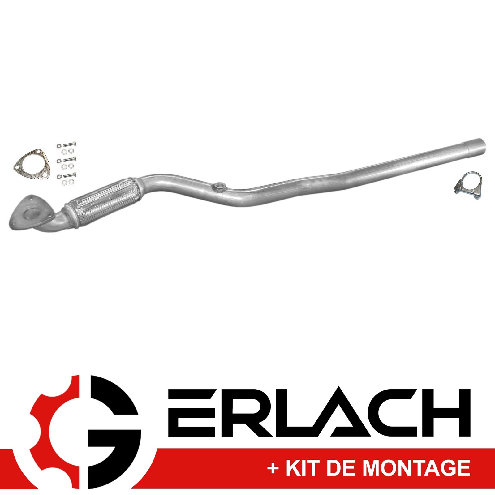 Tuyau de raccordement 6058 premium en acier renforcé pour Opel Astra G CC 1.6 16V