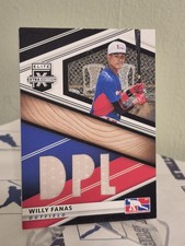 2020 Panini Elite Extra Edition DPL Material Black Willy Fanas #DPM-WF *Note