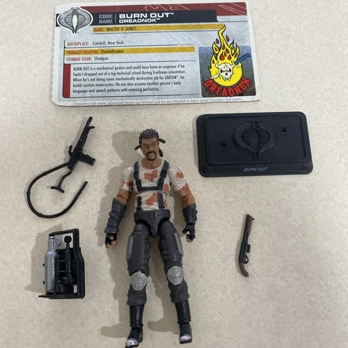 Gi Joe 25th Anniversary Dreadnok Battle Set  Burnout Loose
