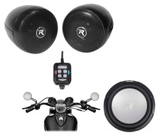 KICKER 45KM122 12" 350w Marine Boat Subwoofer  Powersports Handlebar Speakers