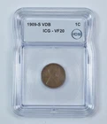 1909-S VDB Lincoln Wheat Cent VF20 ICG *9244