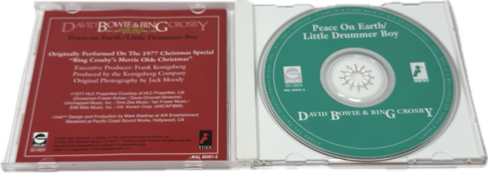 Peace on Earth/Little Drummer - David Bowie & Bing Crosby (CD sencillo + video) Foto 3 de 3
