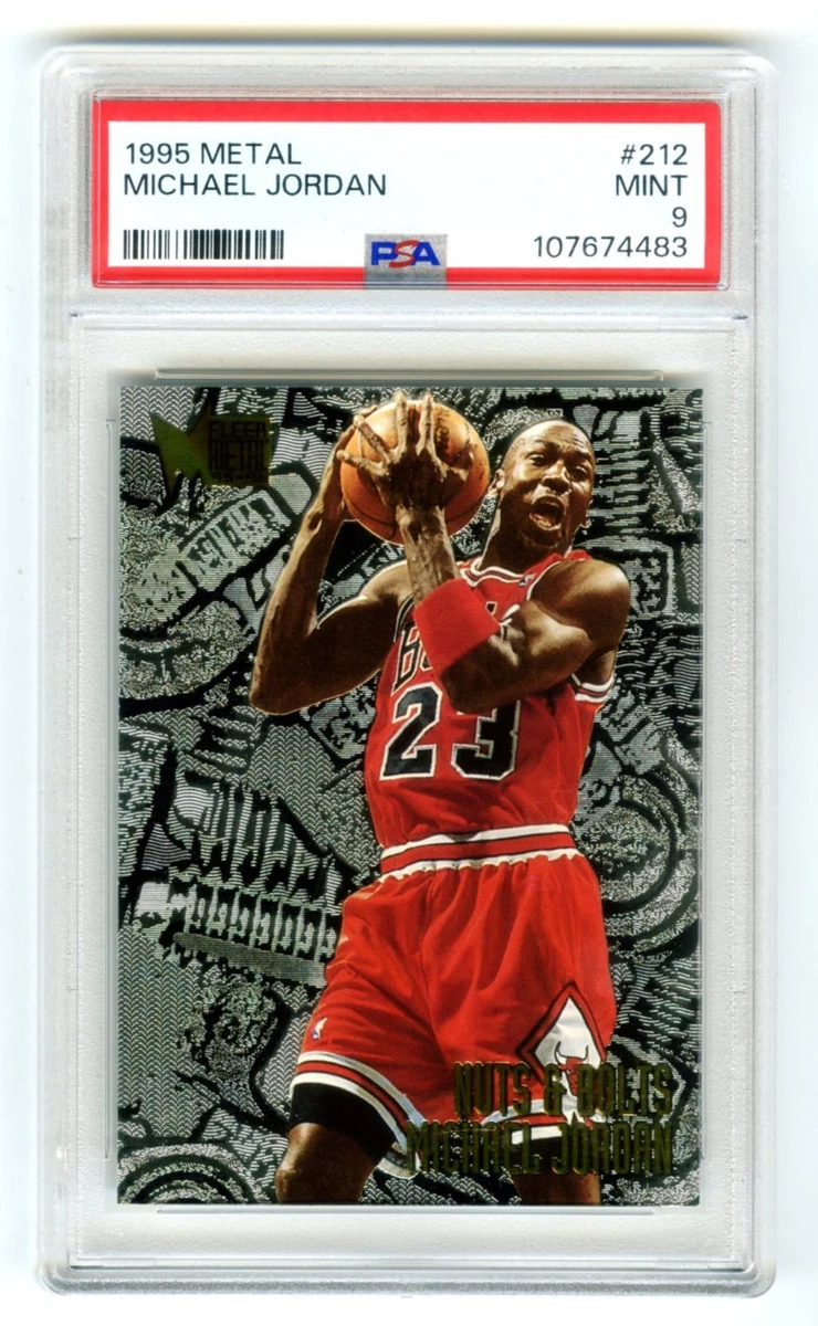 Fleer Michael Jordan 9 Graded Basketball Sports Trading Cards