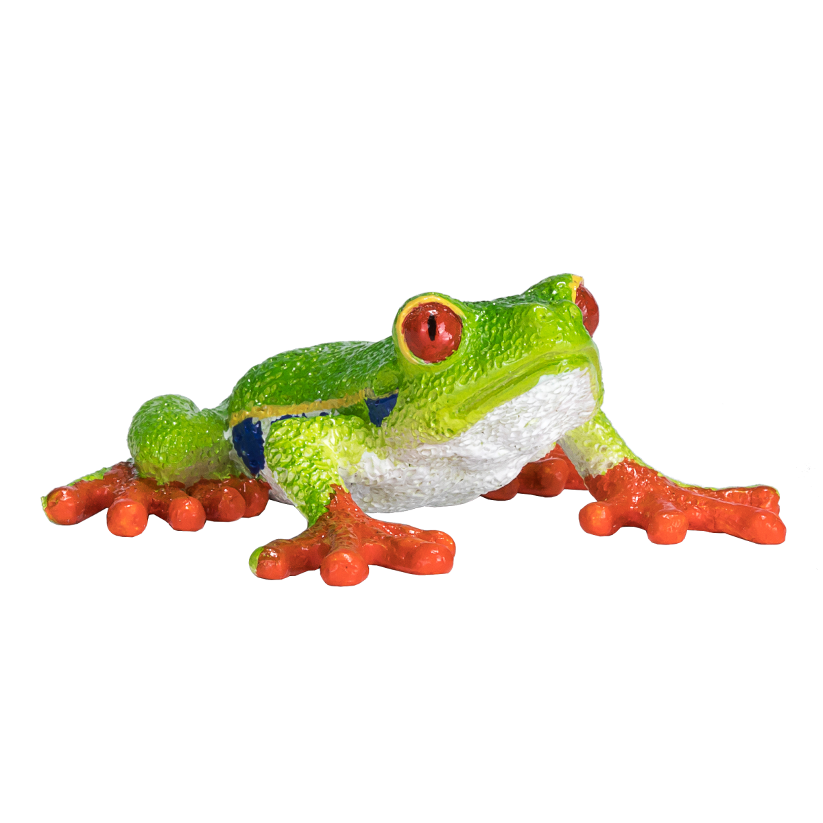Red-Eyed Tree Frog Toy Wild zoo animals play model figure toys plastic jungle