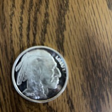 1 oz Silver Round - Buffalo 105.26 per troy oz