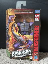 Transformers Generations War for Cybertron  Kingdom Deluxe Predacon Scorponok