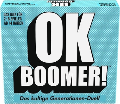 OK Boomer, Kartenspiel ab 14 Jahren, Gesellschaftsspiel für Spieleabend für 2...