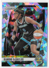 2024 Panini Prizm WNBA Cracked Ice #8 Diamond DeShields Chicago Sky Tennessee