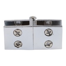 Solid Copper 90 Degree Hinge for Shower Enclosure 8 10 12 mm Glass Panels