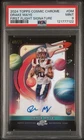 2024 Topps Cosmic Chrome First Flight Signature Drake Maye RC AUTO /75 PSA 9