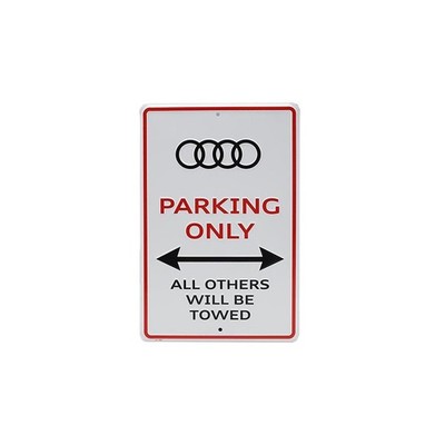 Audi Collection - ''Audi Parking Only'' Sign - AUDL842