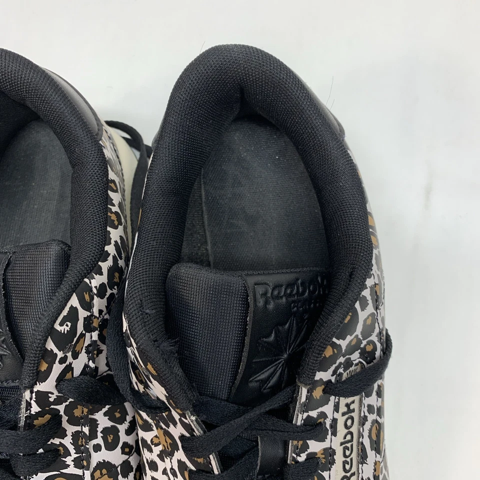 Zapatillas deportivas Reebok clásicas princesas con estampado de leopardo para mujer talla 8,5 Foto 4 de 4