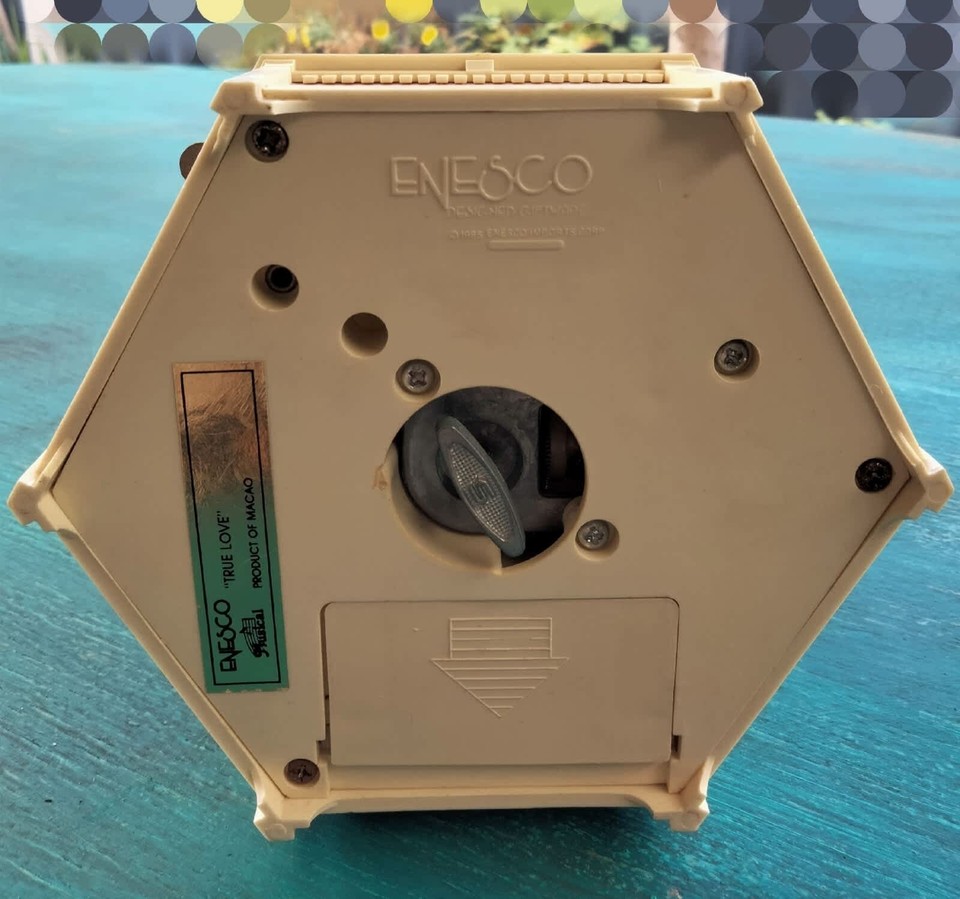 Vintage 1985 Enesco True Love Music Box Wedding Dance Figurine eBay