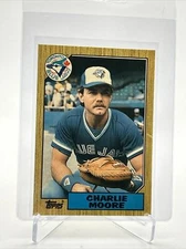 1987 Topps Traded TIFFANY Charlie Moore Baseball Card #82T Mint FREE SHIPPING