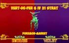 Pokemon Ecarlate / Pokemon Violet : Vert de fer / Vert-de-fer 6 IV 31 strat