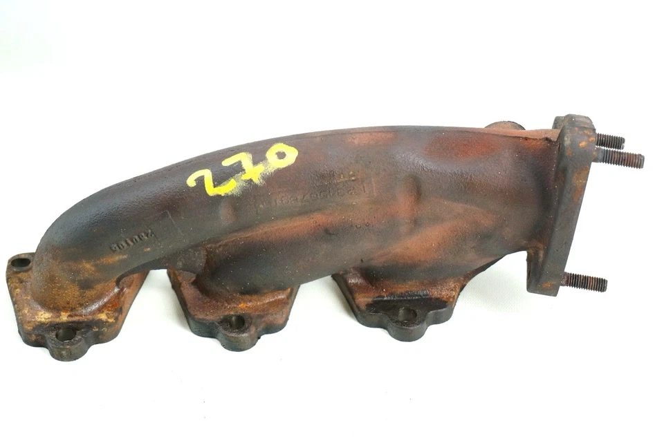 Colector de escape del motor izquierdo Audi A4 A6 2005-2008 3,2 L 06E253033E Foto 2 de 4