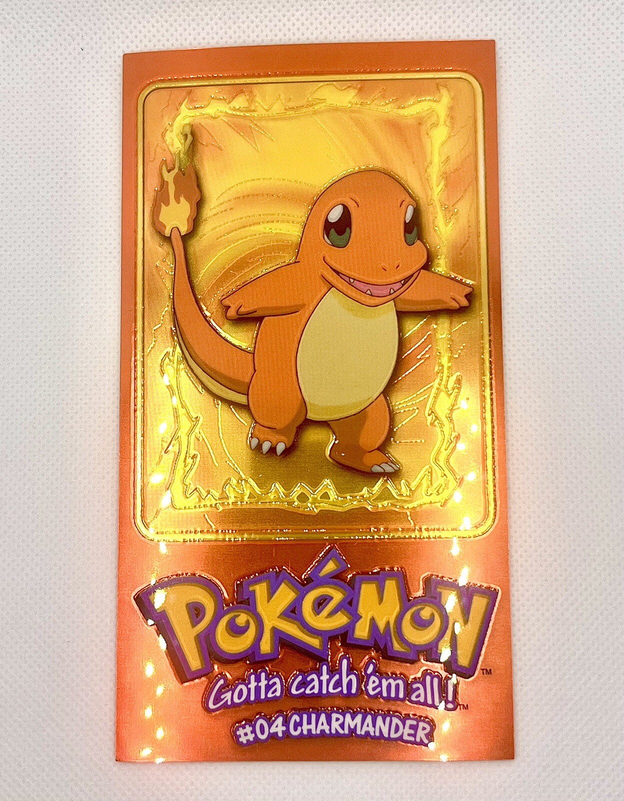 1999 Topp Series 1 Pokemon TV Animation Edition Box Topper Charmander #4 - Picture 2 of 13
