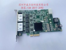 1pc used ADLink PCIE-GIE74C 4-port industrial control card