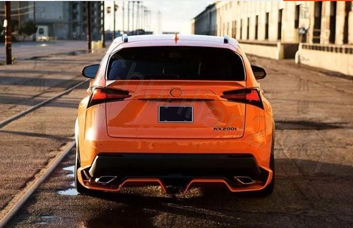 Alerón estilo fábrica sin pintar para Lexus NX200T NX300H PU 2015-2017 Foto 4 de 4