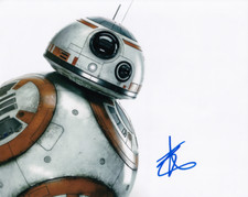 BEN SCHWARTZ signed Autogramm 20x25cm STAR WARS in Person autograph COA