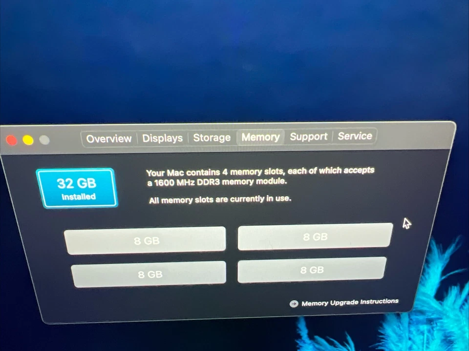 Apple iMac Retina 5K 27 inch late 2014 4GHz Intel Core i7 32 GB 1600 MHz DDR3 - Image 3 of 3