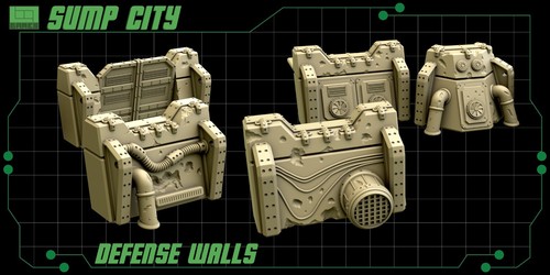 Paredes Defensivas, 6mm/8mm Compatible Battletech - Imagen 10 de 10